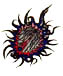 diseño de tatuaje sun vs virus - sol contra virus